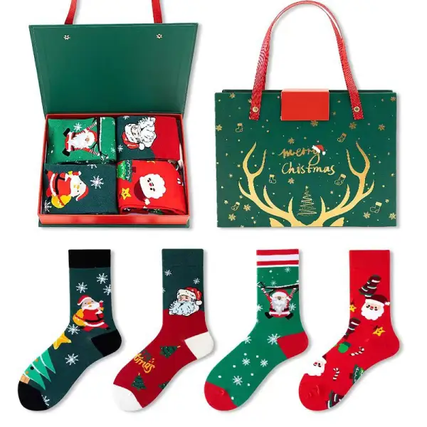 Christmas Gift Socks Gift Box - Ootdyouth.com 