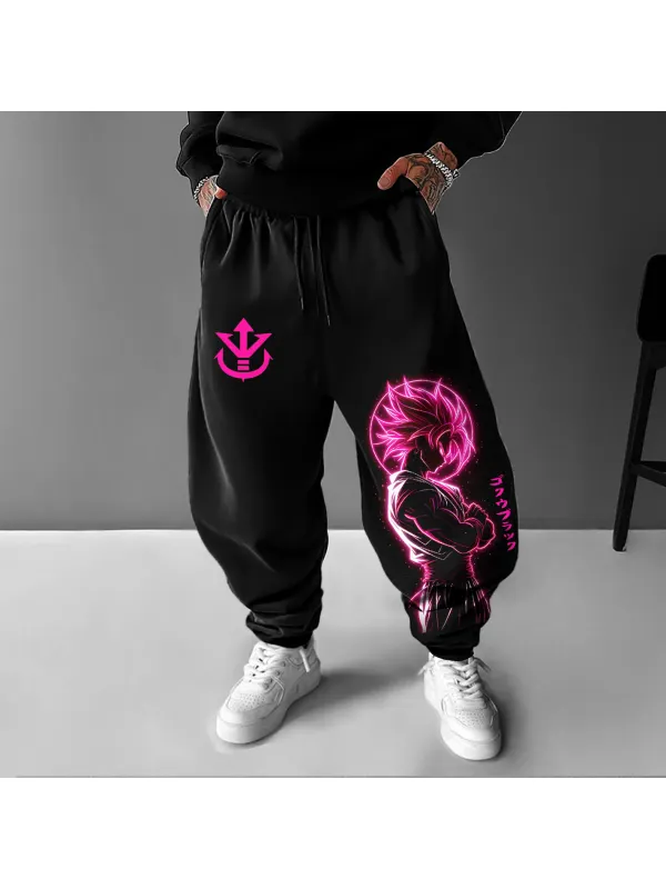 Unisex Oversized Anime Loose Harem Pants - Shopyiyistories.com 