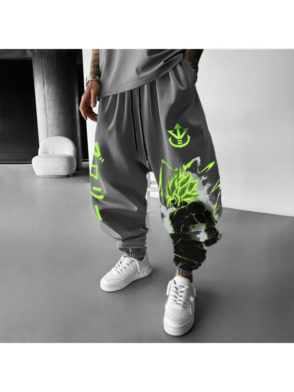 Unisex Oversized Anime Harem Pants - Aptkoi.com 