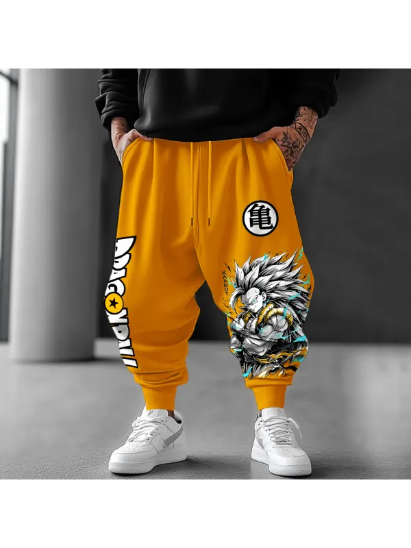 Unisex Anime Loose Casual Harem Pants - Aptkoi.com 