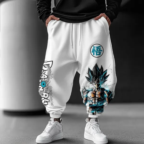 Unisex Dragonball Oversized Casual Harem Pants - Cotosen.com 