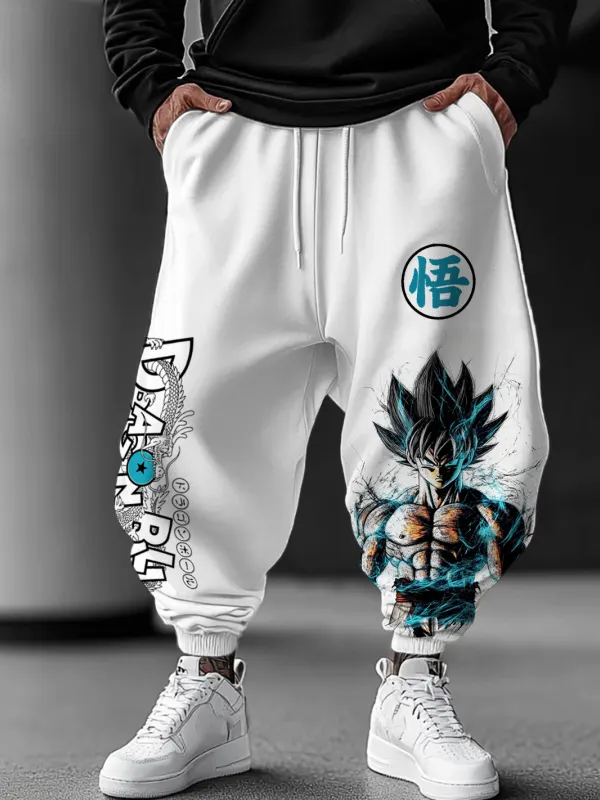 Unisex Dragonball Oversized Casual Harem Pants - Simplyion.com 