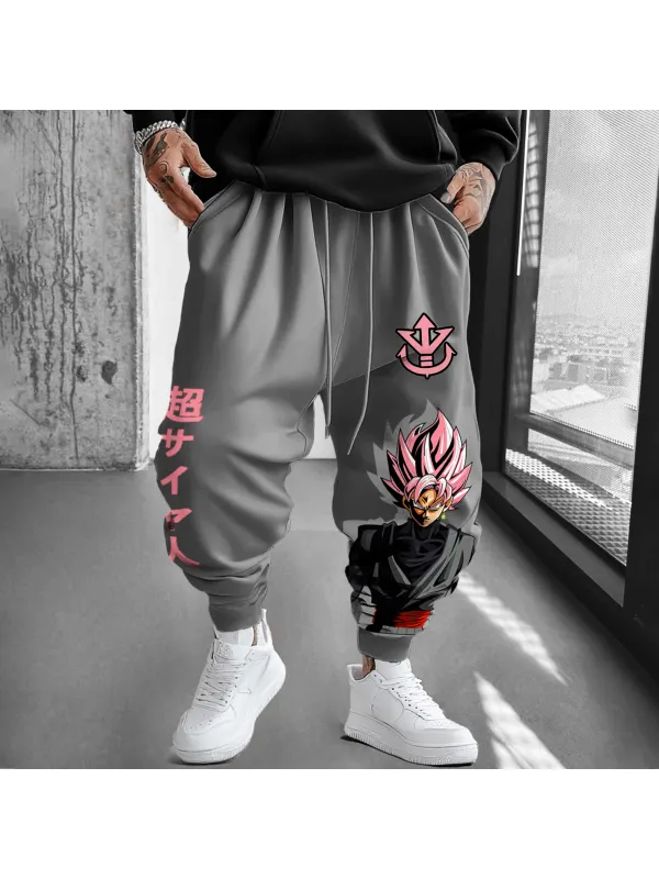 Unisex Oversized Anime Loose Harem Pants - Aptkoi.com 