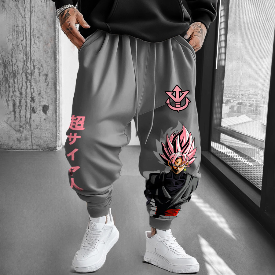 

Unisex Oversized Anime Loose Harem Pants