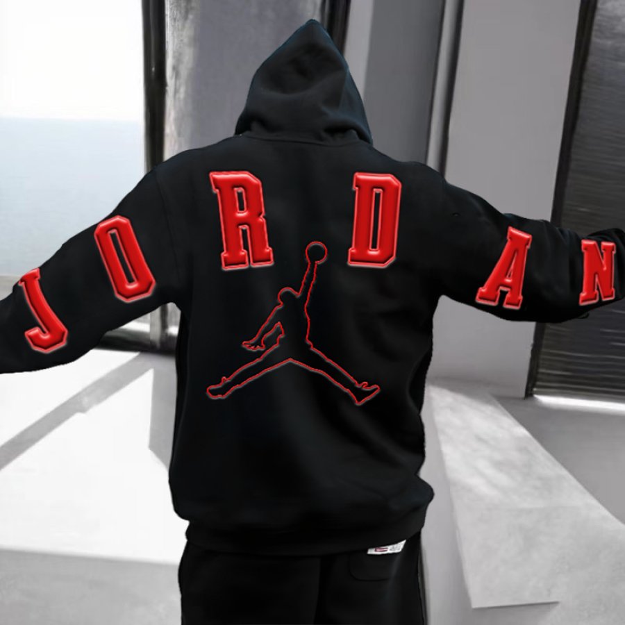 

Unisex Vintage Jumpman Casual Oversize Hoodie