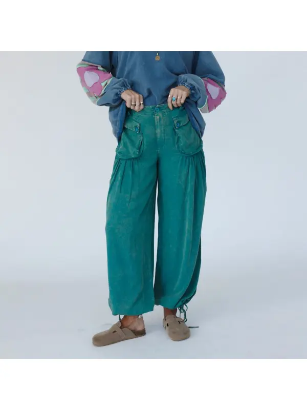 East Bay Loose Fit Cargo Jeans - Aptkoi.com 