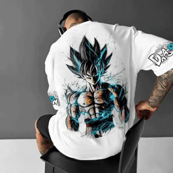 Unisex Anime Peripheral Gifts Casual Oversized T-shirt - Rabclub.com 