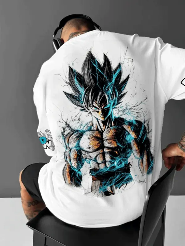 Unisex Anime Peripheral Gifts Casual Oversized T-shirt - Pragmaace.com 