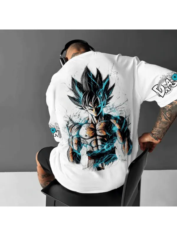 Unisex Anime Peripheral Gifts Casual Oversized T-shirt - Aptkoi.com 