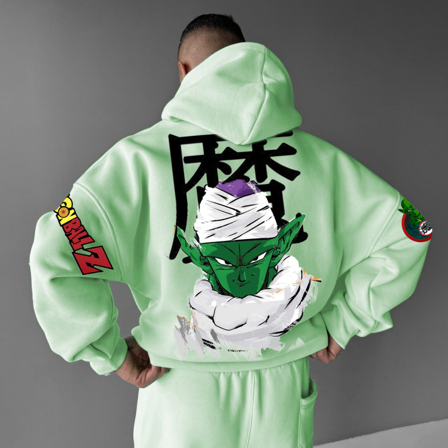 

Universal Casual Anime Print Hoodie