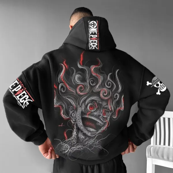 Universal Anime Print Design Hoodie - Wayrates.com 