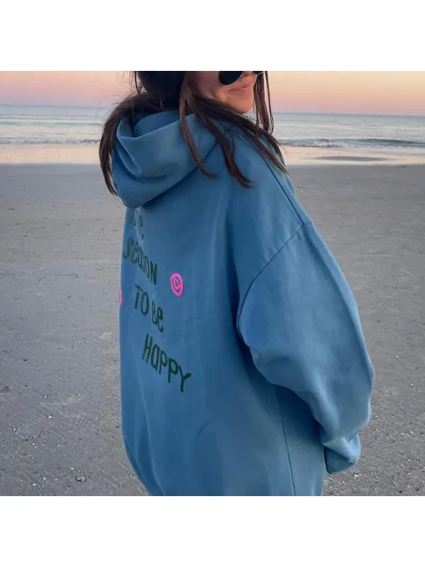 Oversized Women's Relaxed Loose Hoodie - Shopyiyistories.com 