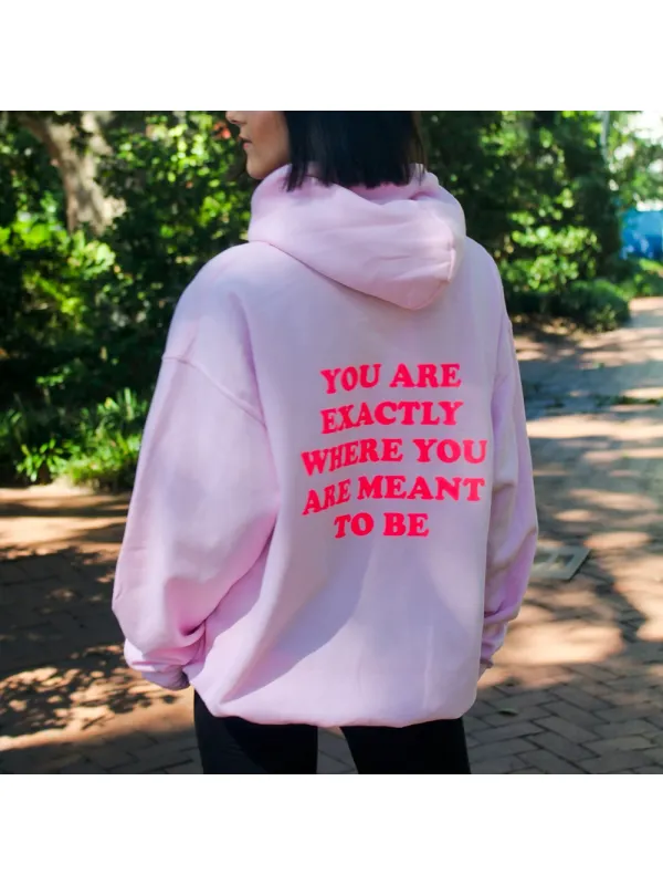 Women's Relaxed Loose Hoodie - Aptkoi.com 