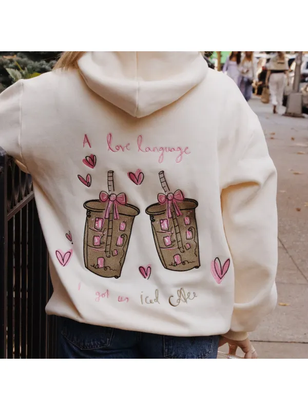 Latte Love Hoodie - Aptkoi.com 