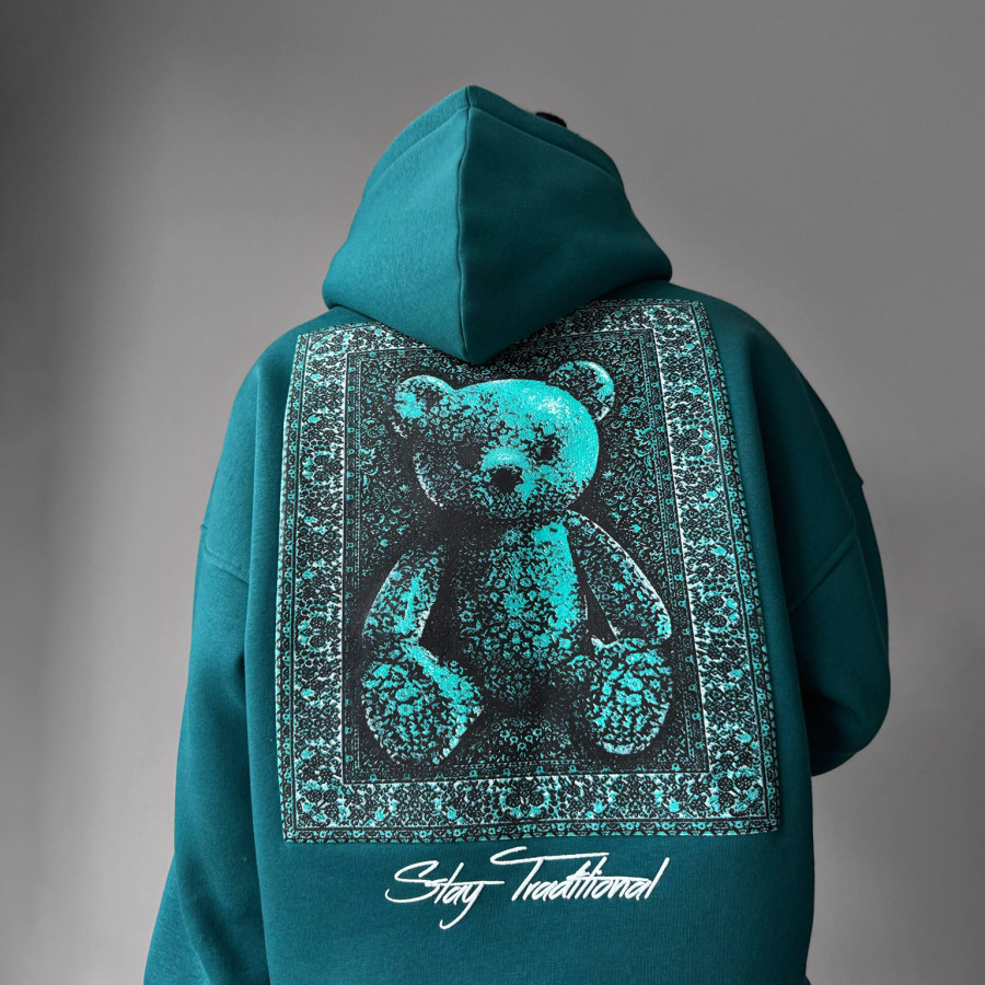 

Unisex Bear Oversized Hoodie