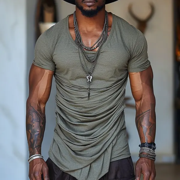 Men's Outdoor Basics Short Sleeve T-Shirt - Bustalent.com 