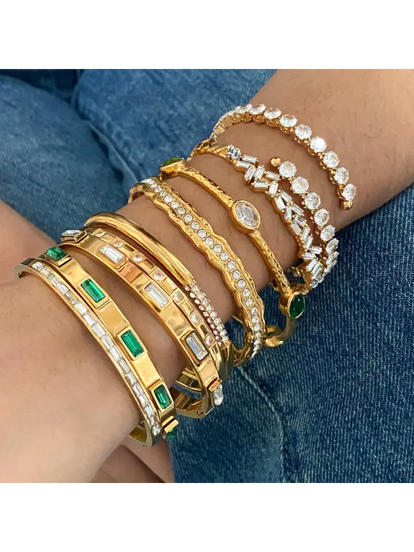 Middle East Open Titanium Steel Bracelet - Localziv.com 