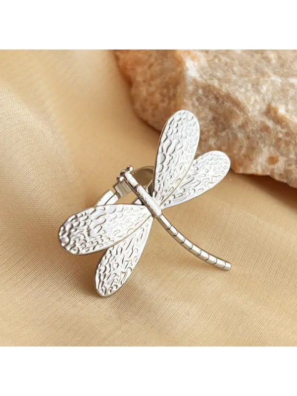 Women's Dragonfly Open Ring - Localziv.com 
