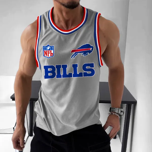 Men's Rugby Casual Fitness Sleeveless Tank Top - Yesunshine.com 