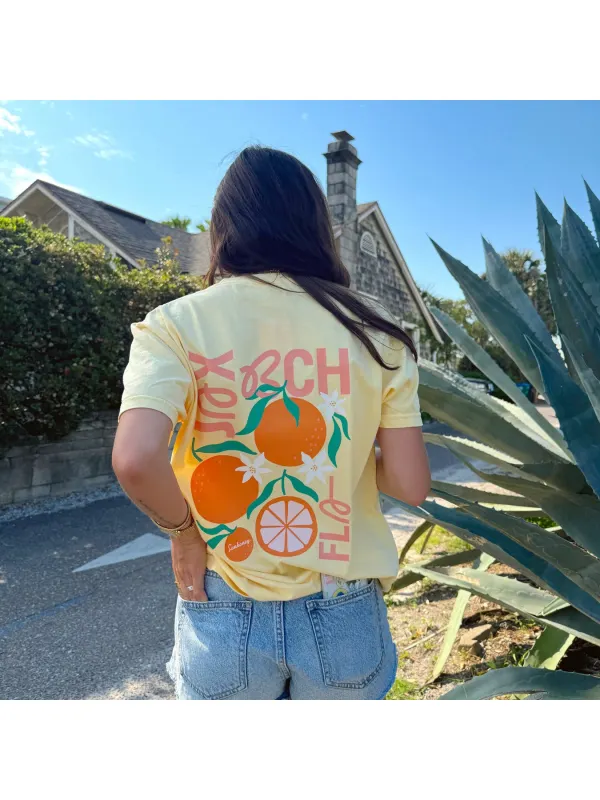 Unisex Florida Orange T-shirt - Aptkoi.com 
