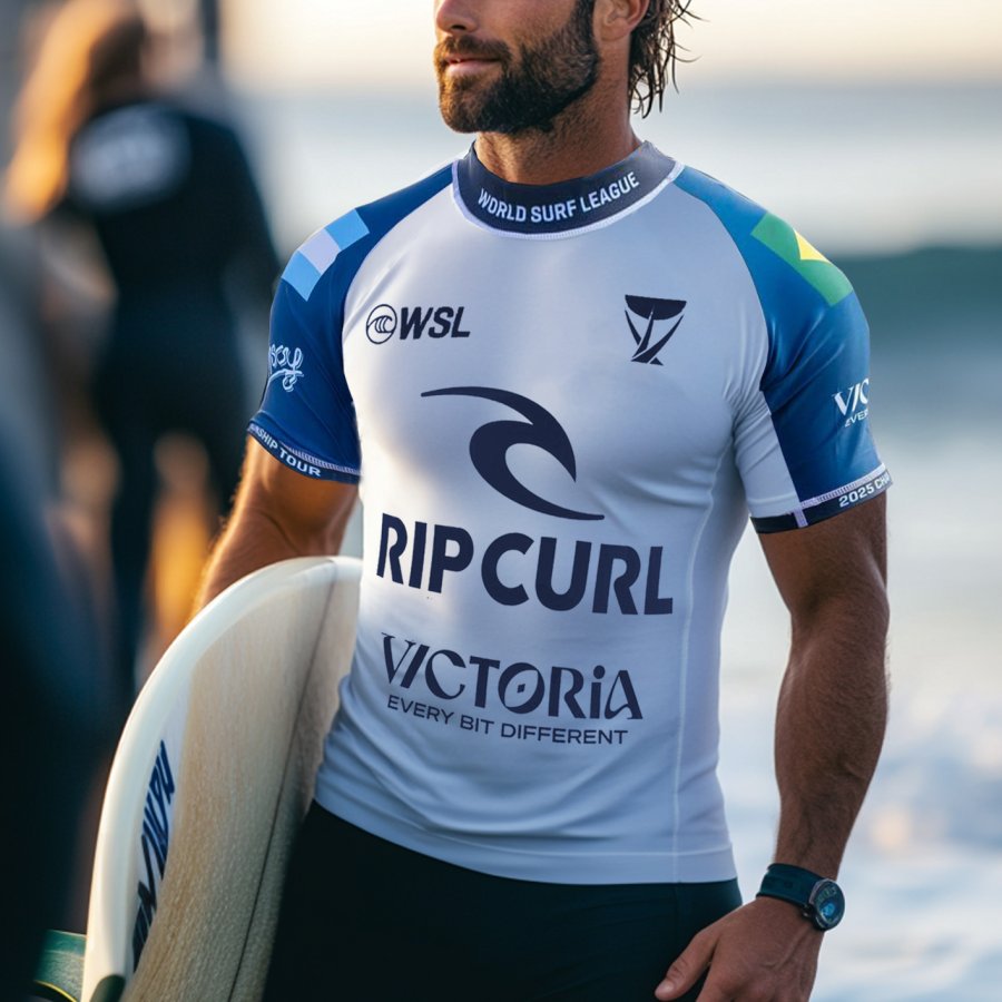 

Men's Casual Pro Bells Beach Jersey T-shirt White