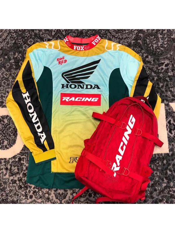 Fashion Sports Racing Long-sleeved T-shirt - Aptkoi.com 