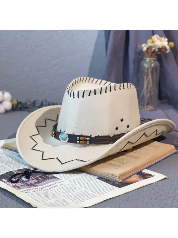 Vintage Outdoor Western Unisex Cowboy Hat - Shopyiyistories.com 
