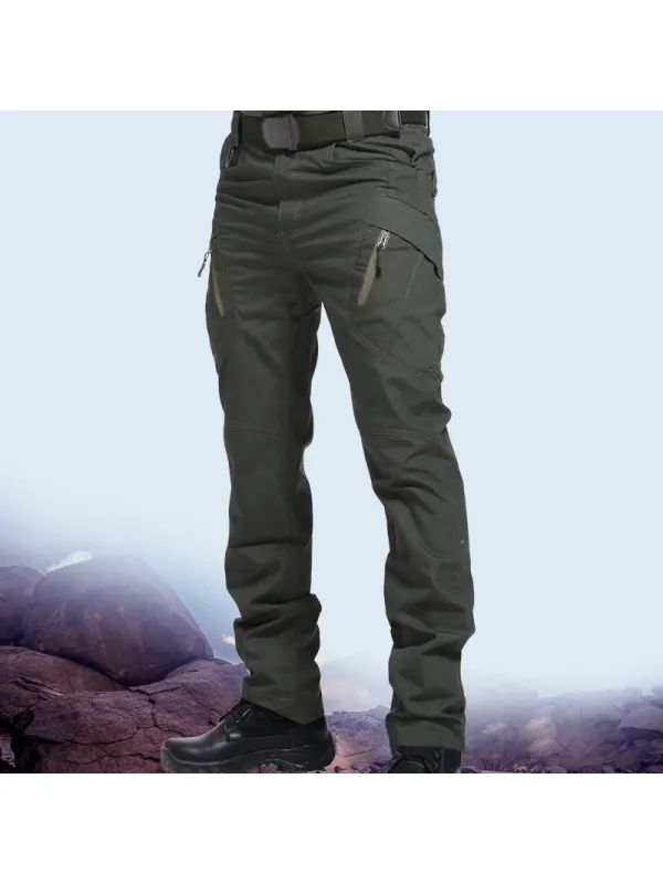 Men's Fashion Metal Zipper Outdoor Special Forces Combat Pants - Shopyiyistories.com 