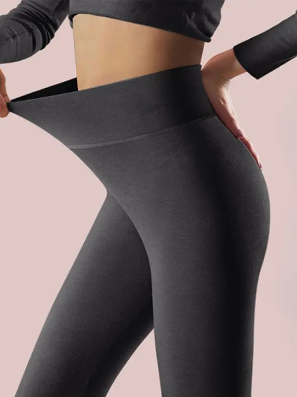Women's Seamless Thermal Pants Autumn And Winter High Waist Tight Leggings - Aptkoi.com 