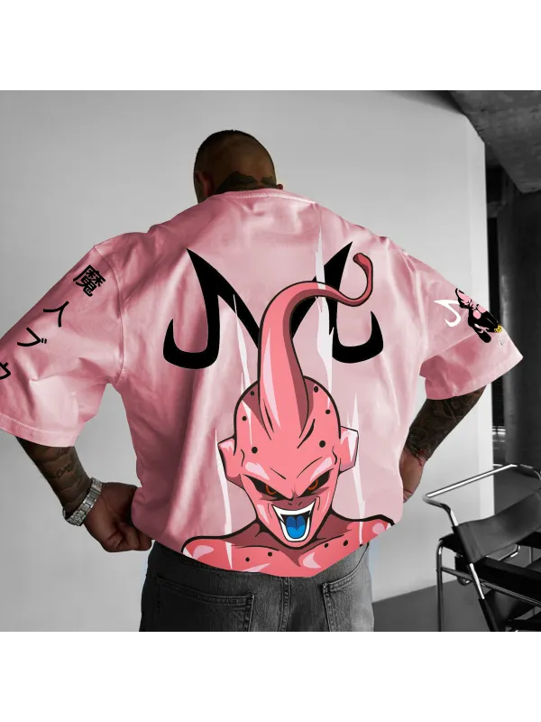 Fashionable Anime Print T-shirt - Aptkoi.com 