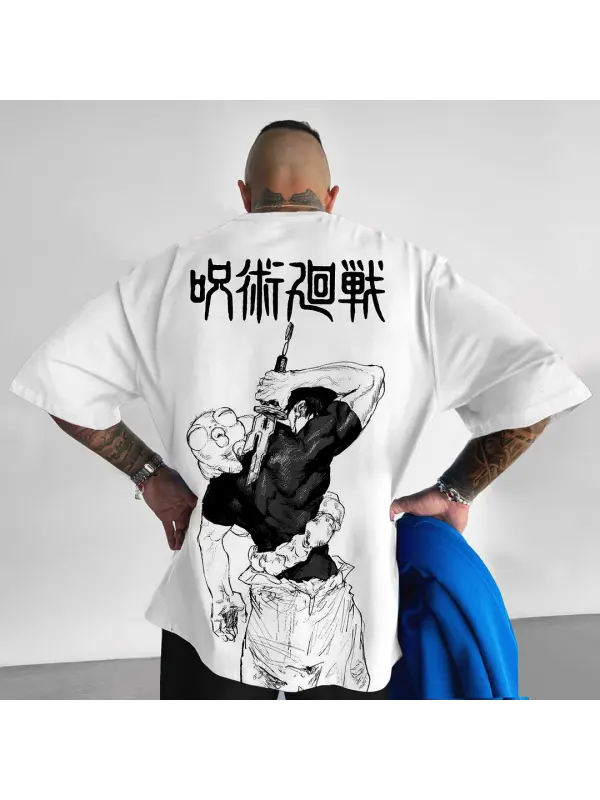 Unisex Anime Casual T-shirt - Aptkoi.com 