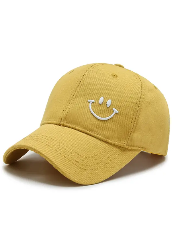 Embroidery Smile New Trend Baseball Cap - Aptkoi.com 
