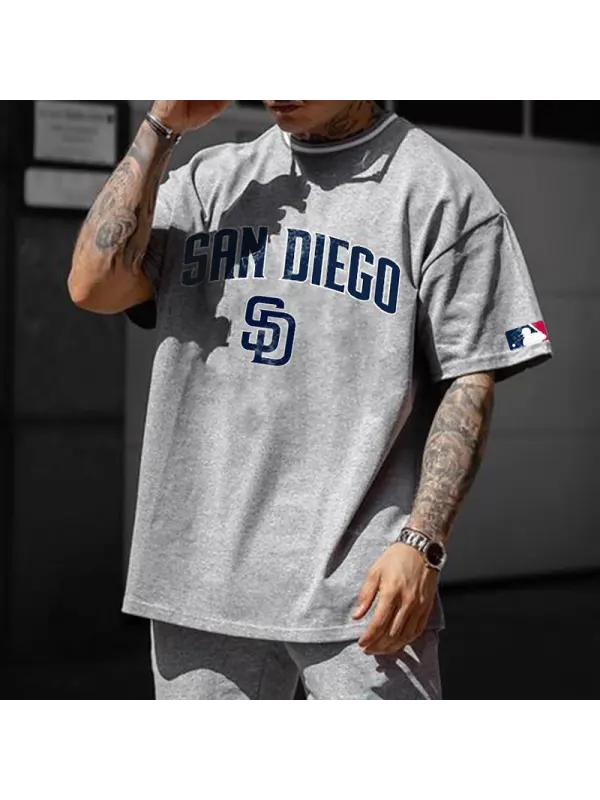 Oversized San Diego Padres Culture T-Shirt - Aptkoi.com 