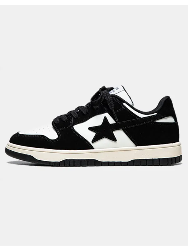 Star-block Trendy Board Shoes - Aptkoi.com 