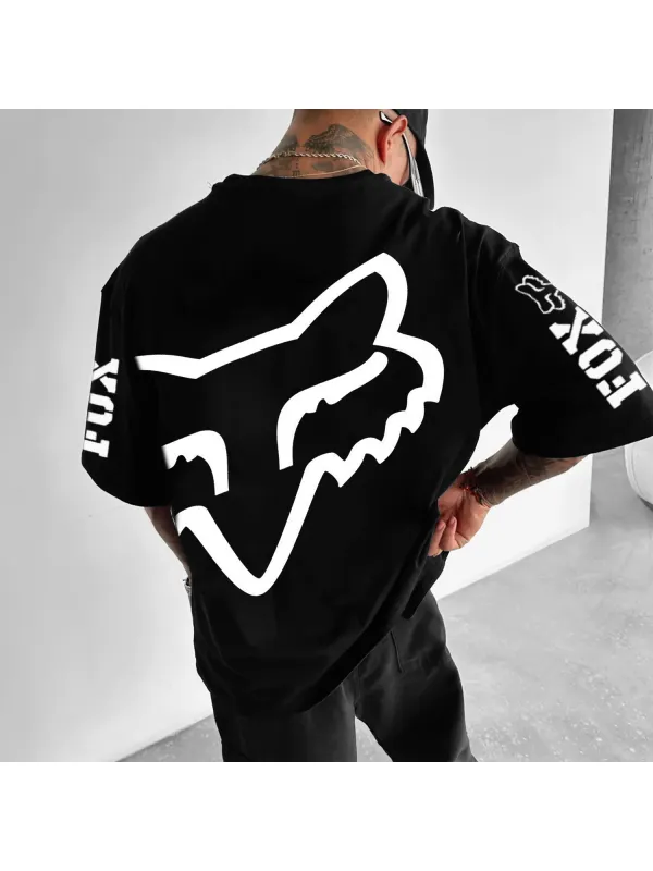 Casual Racing Brand Printed T-shirt - Aptkoi.com 