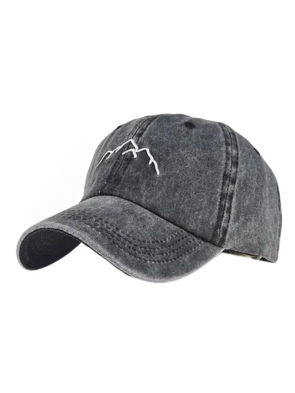 Mountain Embroidery Men's And Women's Baseball Cap Caps - Shopyiyistories.com 