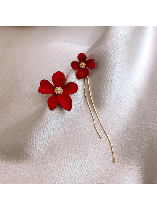 Girls Spring Style Pastoral Vintage Earrings - Aptkoi.com 