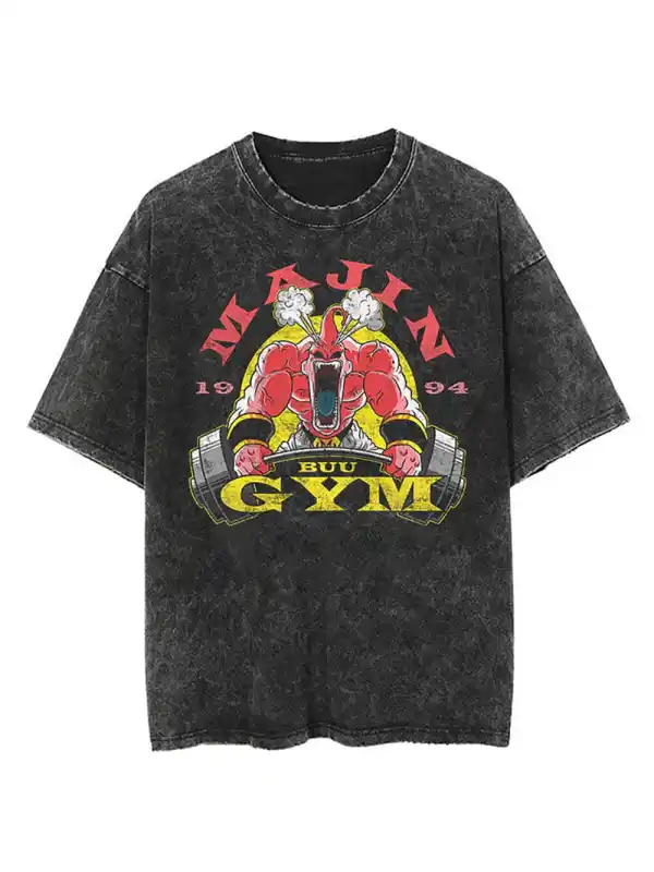 Anime Printed Gym Mode T-Shirt - Aptkoi.com 