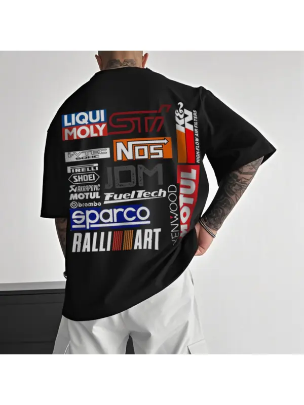 Racing-Inspired Graphic T-Shirt For Enthusiasts - Aptkoi.com 
