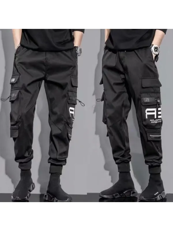 Casual Pocket Bunched Trousers - Aptkoi.com 