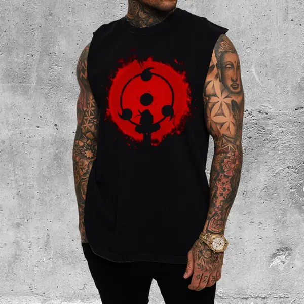 Itachi Sharingan Tank Top - Suystarshop.com 