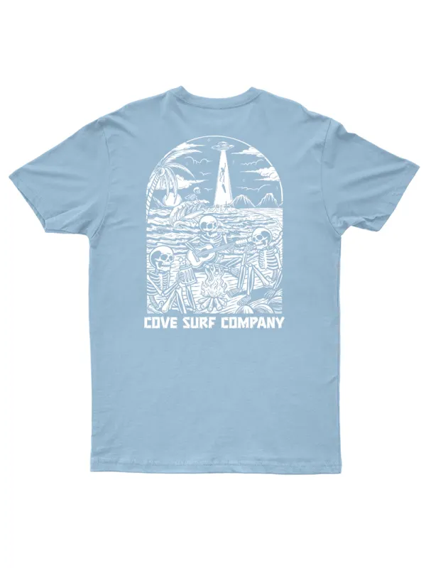 UFO Party Printed Mens Casual Tee - Ootdmw.com 