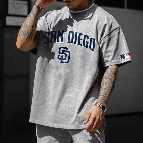 Oversized San Diego Padres Culture T-Shirt - Keymimi.com 