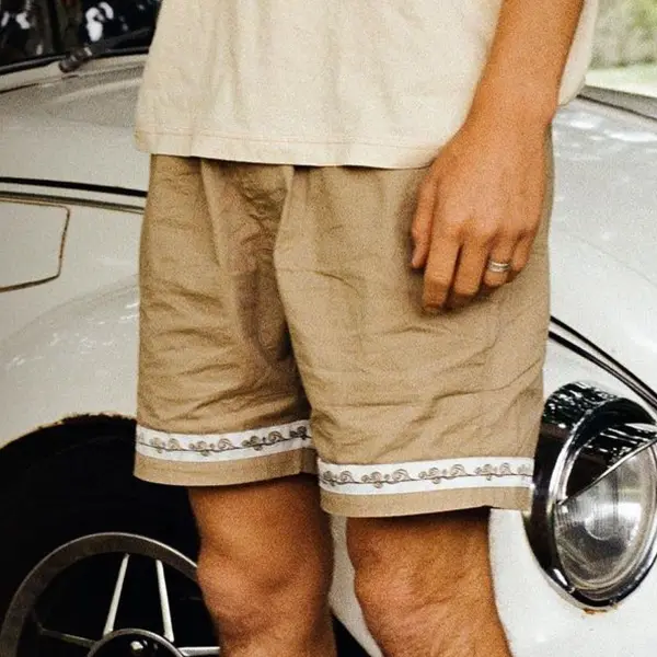 Men's Retro Surf Shorts - Elementnice.com 