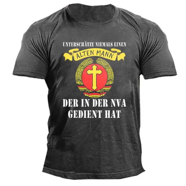 NVA Soldier Ossi GDR Gift Essential Men's T Shirt - Anurvogel.com 