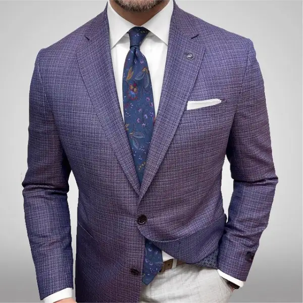 Men's Casual Senior Suit Jacket - Keymimi.com 