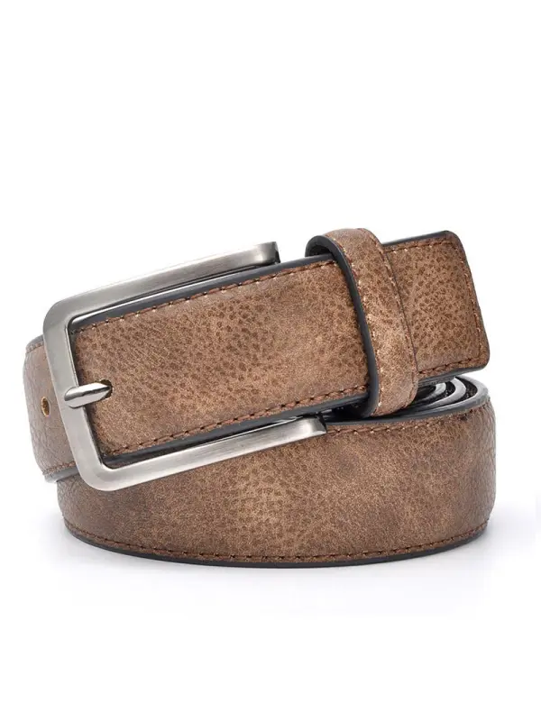 Men's Belt Vintage Casual Pin Buckle Belt - Aptkoi.com 