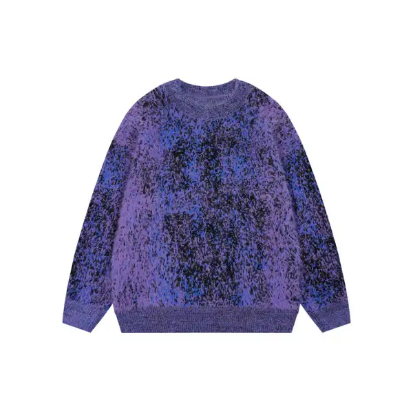 Thesupermade Gradient Tie-dye Sweater - Mushope.com 