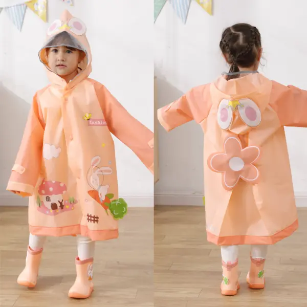 【18M-8Y】Unisex Kids Cartoon Pattern Raincoat Only Mex$328.99 - Thefolls.com 