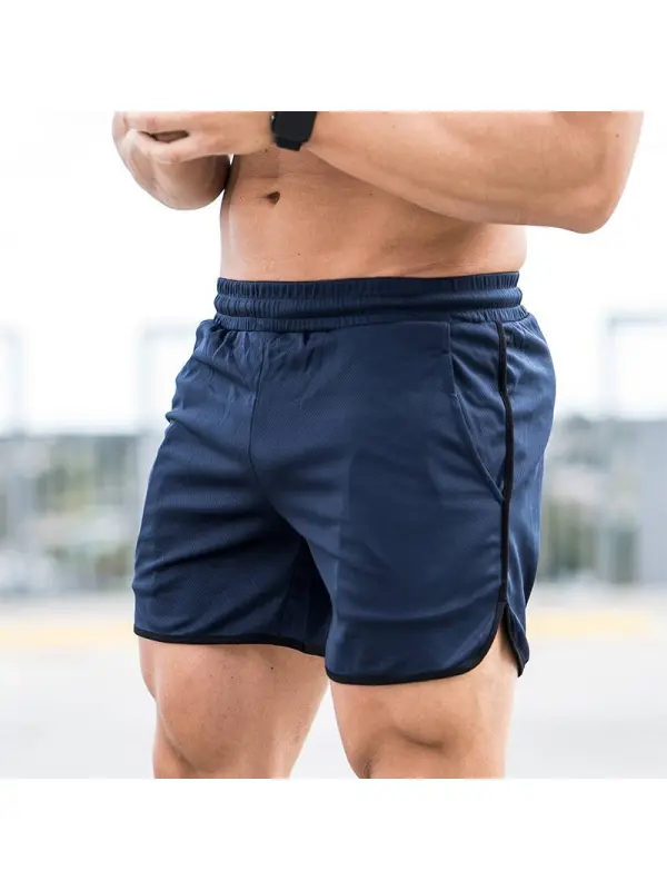 Men's Sporty Casual Active Outdoor Gym Breathable Running Shorts - Timetomy.com 